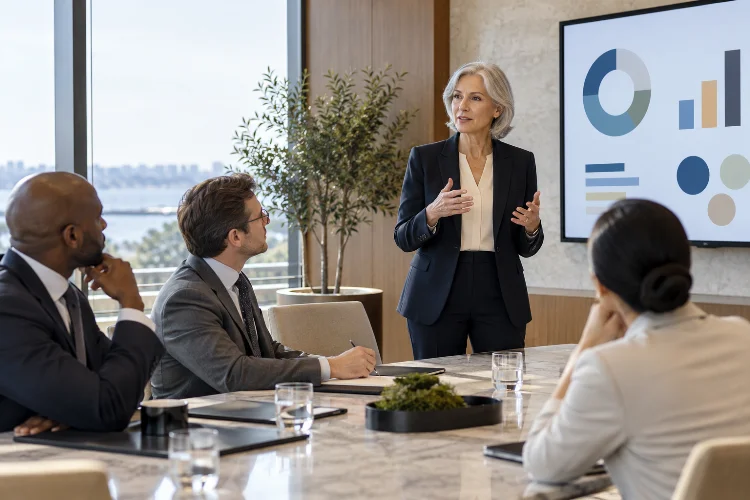 Advanced Executive Communication for Concise Business Updates